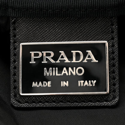 Prada Tessuto Nylon Saffiano Carry On Travel Bag Black 5 of 10