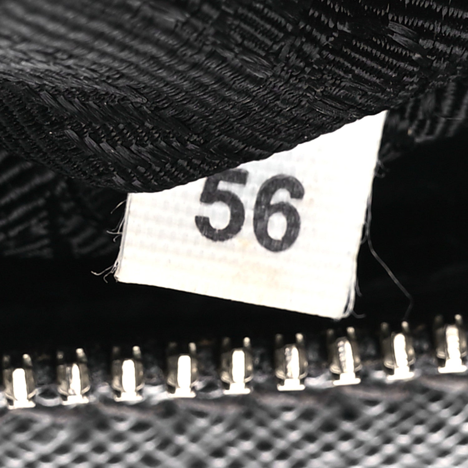 Prada Saffiano Travel Brique Crossbody Messenger Bag  Black 8 of 14