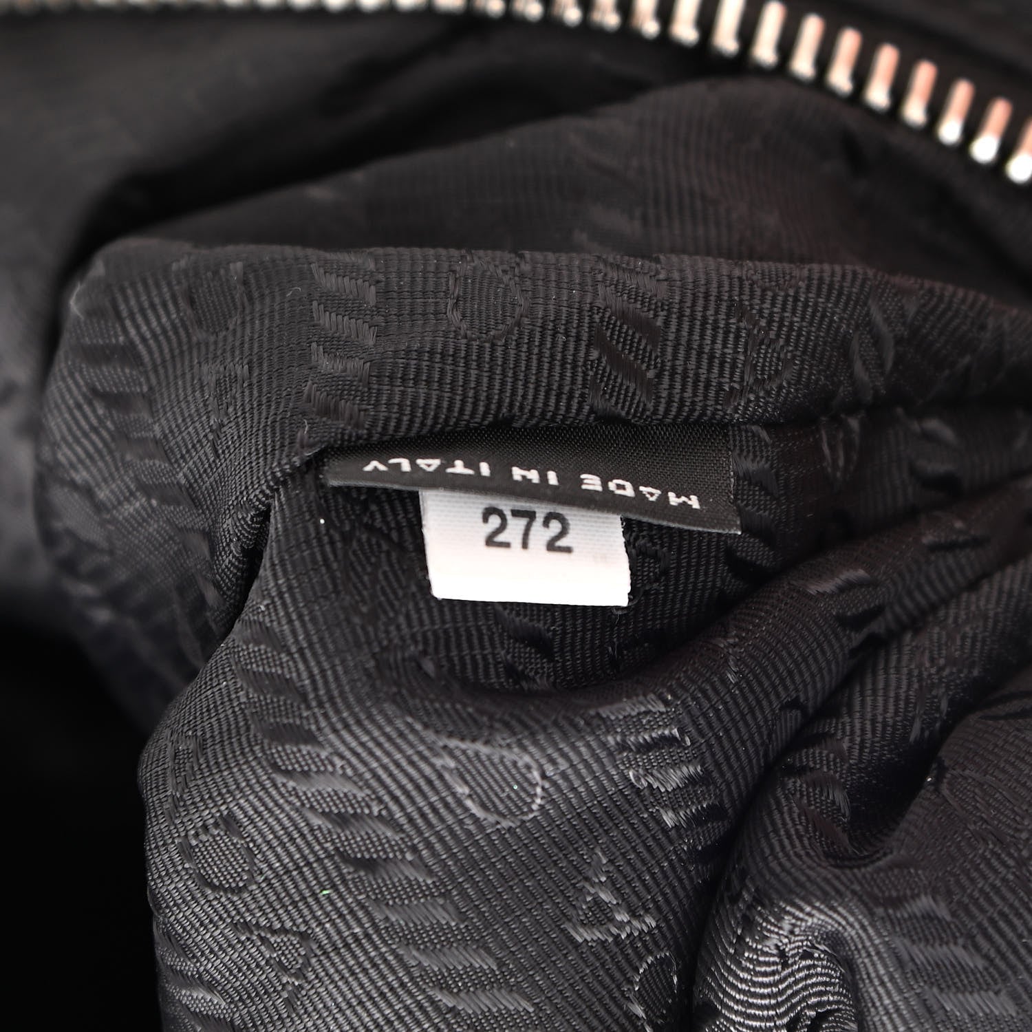 Prada Tessuto Nylon Saffiano Re-Edition 2006 Shoulder Bag Black 8 of 12