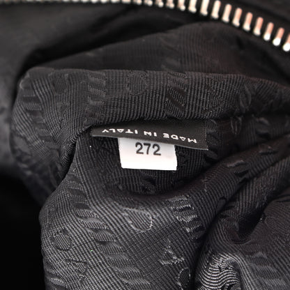 Prada Tessuto Nylon Saffiano Re-Edition 2006 Shoulder Bag Black 8 of 12