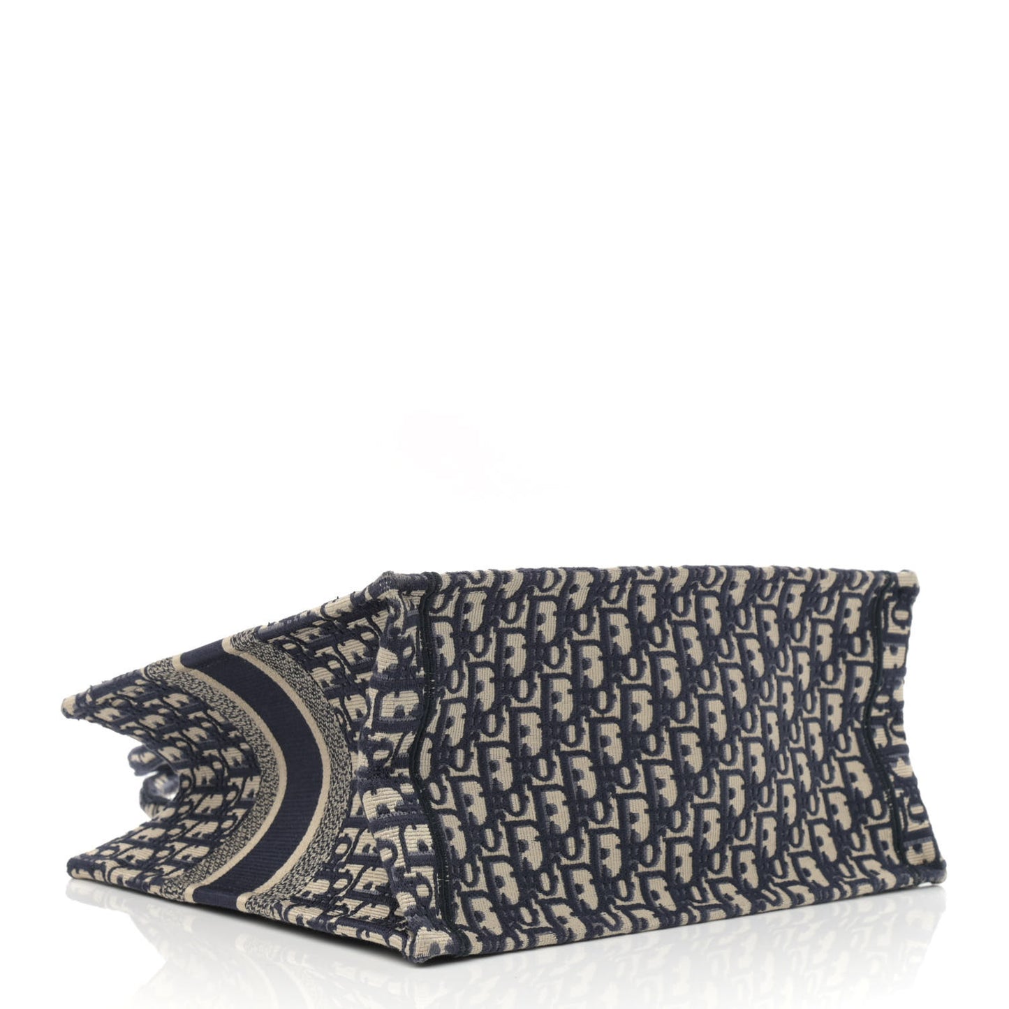 Oblique Medium Book Tote Blue Multicolor