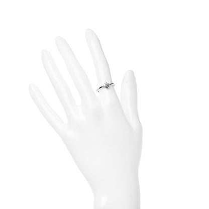Tiffany Platinum Diamond Lace Ring 50 5.5 2 of 5