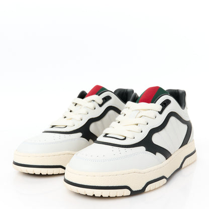 Gucci Calfskin Womens Re-Web Sneakers 36 Black White 4 of 11