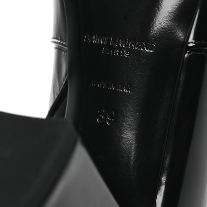 Saint Laurent Vitello Marilyn Betty 70 Ankle Zip Boots 39 Black 8 of 10