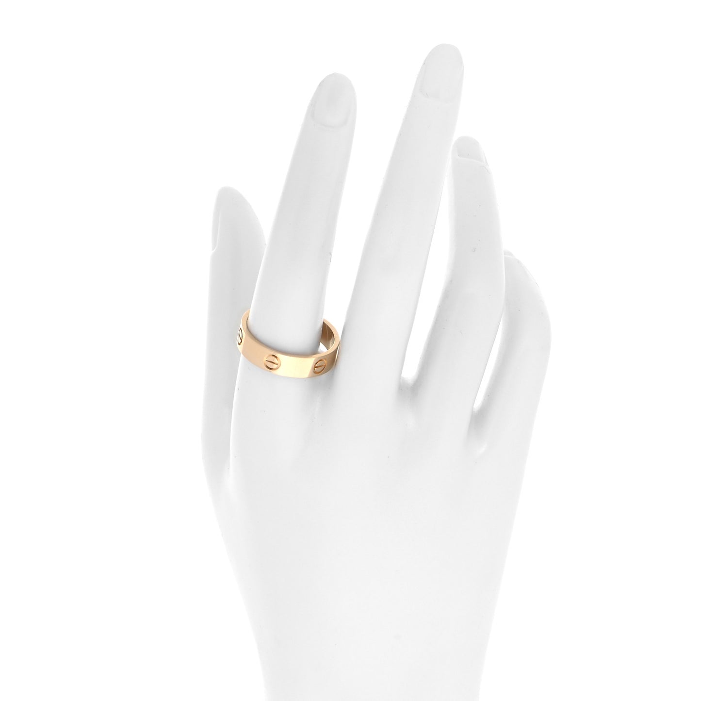 18K Yellow Gold 5.5mm LOVE Ring 63 10.25