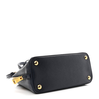 Prada Saffiano Lux Small Promenade Tote Baltico 4 of 11