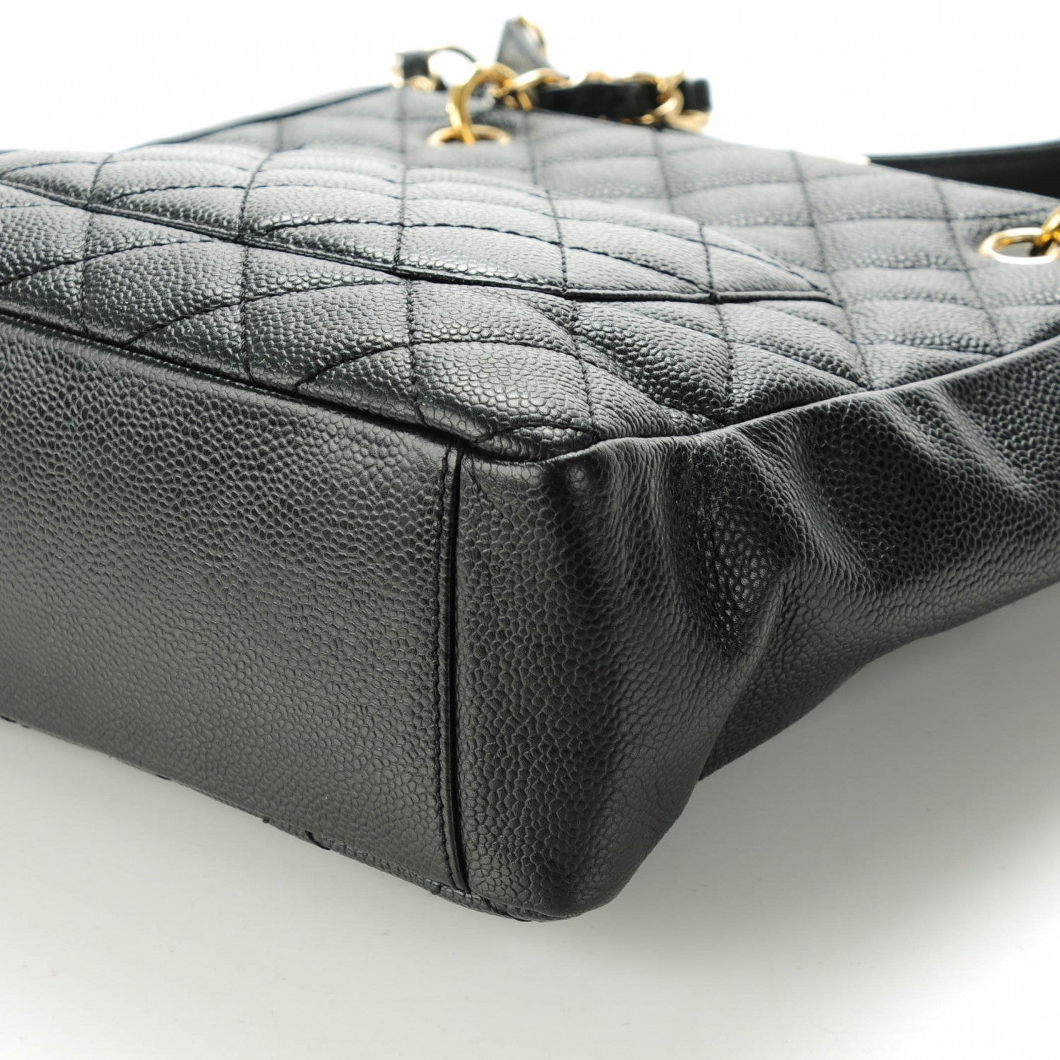 Chanel Caviar Petit Shopping Tote PST Black 20 of 20