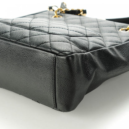 Chanel Caviar Petit Shopping Tote PST Black 20 of 20