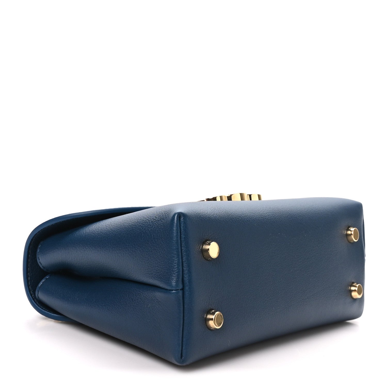 Celine Supple Grained Calfskin Teen Nino Teal Blue 4 of 9