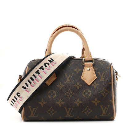 Louis Vuitton Monogram Speedy Bandouliere 20 Black 1 of 9