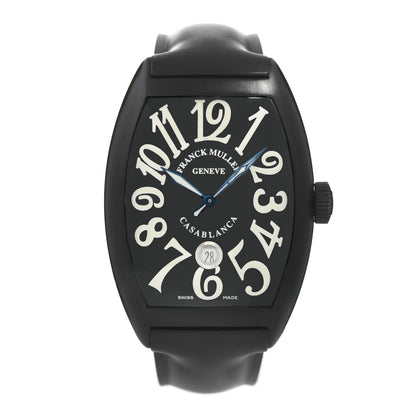 Franck Muller PVD Stainless Steel Rubber 39mm Casablanca Automatic Watch Black 8880CDTNR 1 of 4