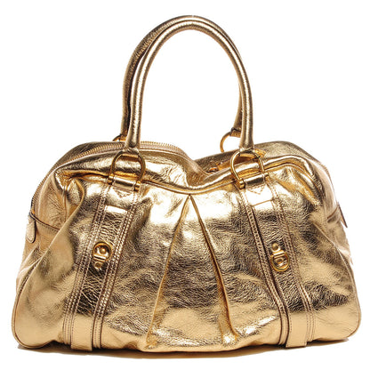 Burberry Leather Ashbury Gold 1 of 8