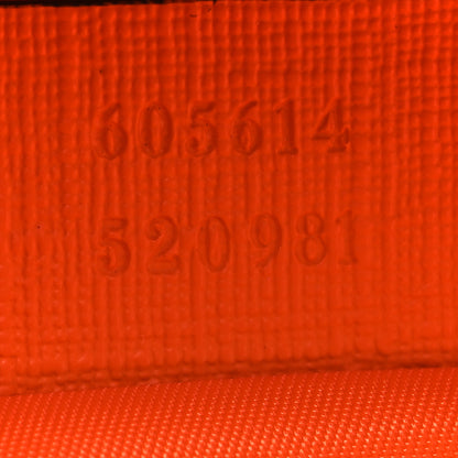 Gucci GG Supreme Monogram Banana Childrens Tote Beige Ebony Multicolor Carrot Orange 7 of 10