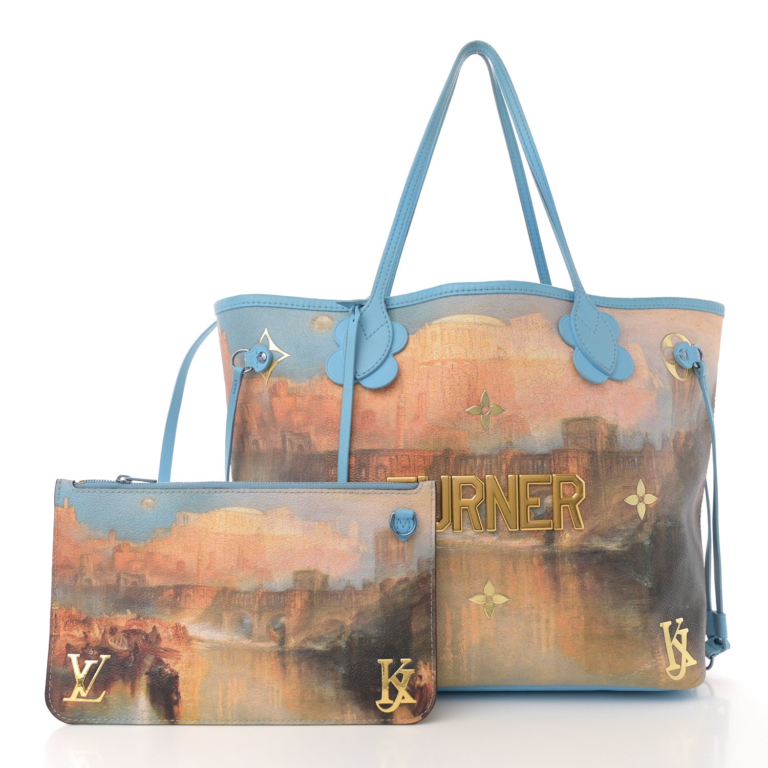 Louis Vuitton Masters Turner Neverfull MM 3 of 15