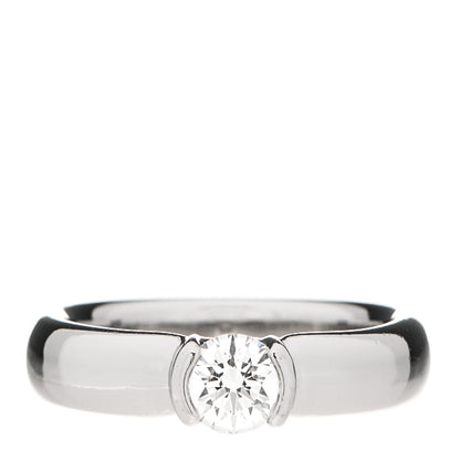 Tiffany Platinum Diamond .40ct Etoile Solitaire Engagement Ring 48 4.5 1 of 6
