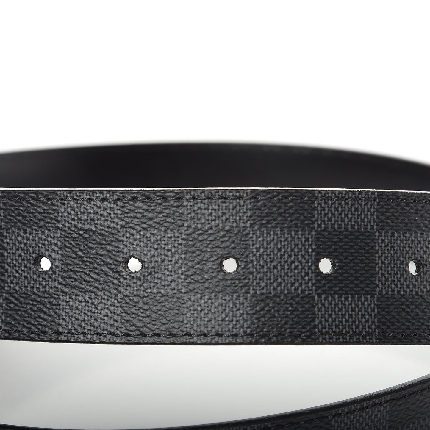 Damier Graphite LV Initiales Belt 100 40