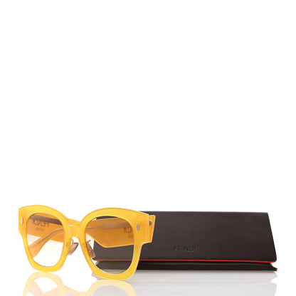 Fendi Acetate Sunglasses FF 0458/G/S Yellow 7 of 7