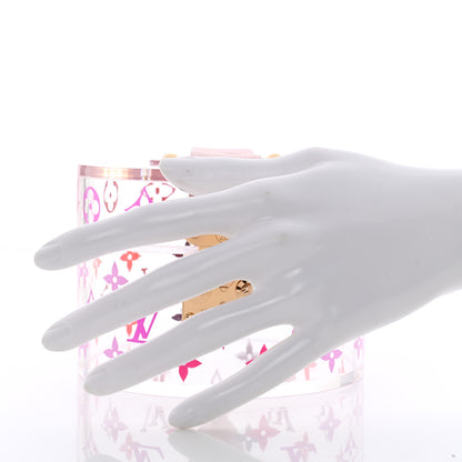 Louis Vuitton Transparent Plexiglass Box Scott Rose Ballerine 2 of 8