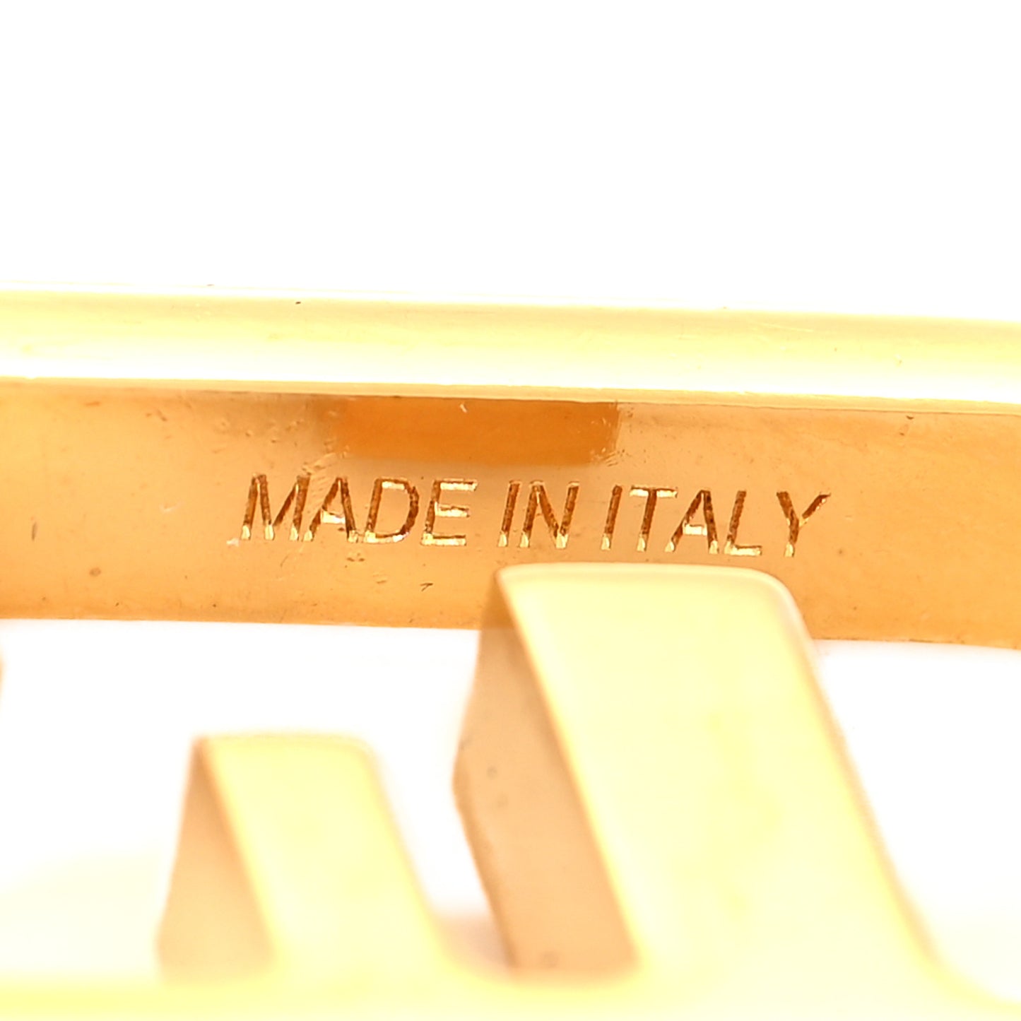 Metal O'Lock Strap You Gold