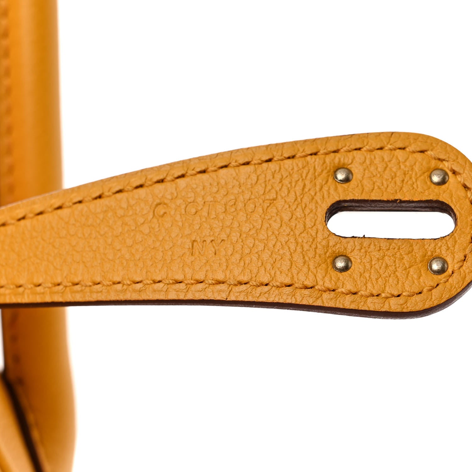 Hermes Evercolor Lindy 26 Jaune Ambre 7 of 11