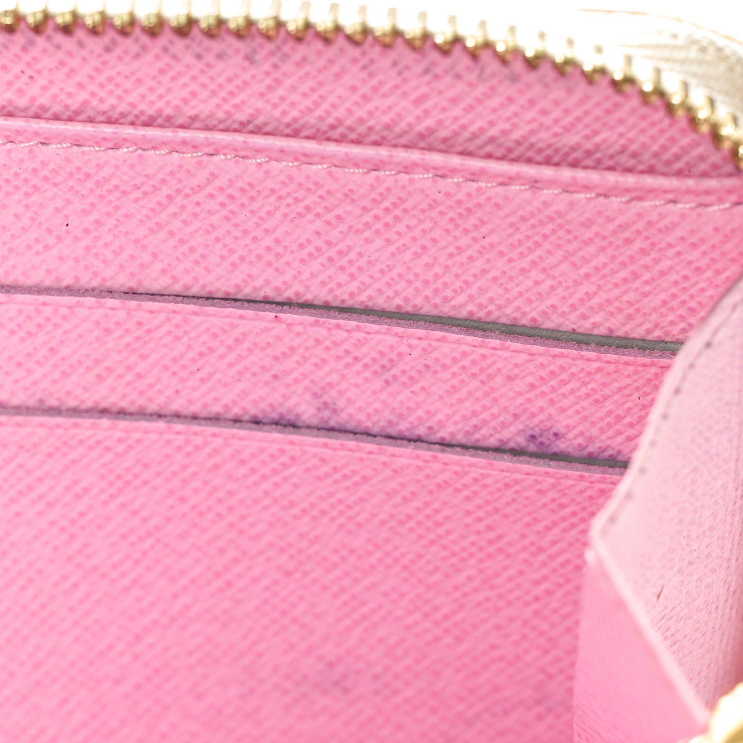 Monogram Multicolor Zippy Wallet White Litchi