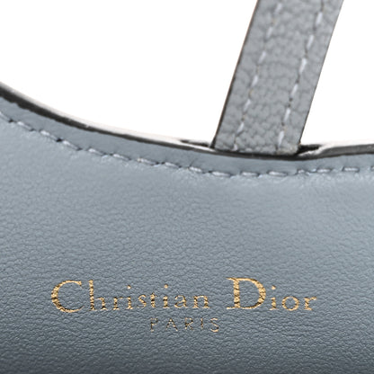 Christian Dior Goatskin Nano Saddle Chain Pouch Blue 6 of 8