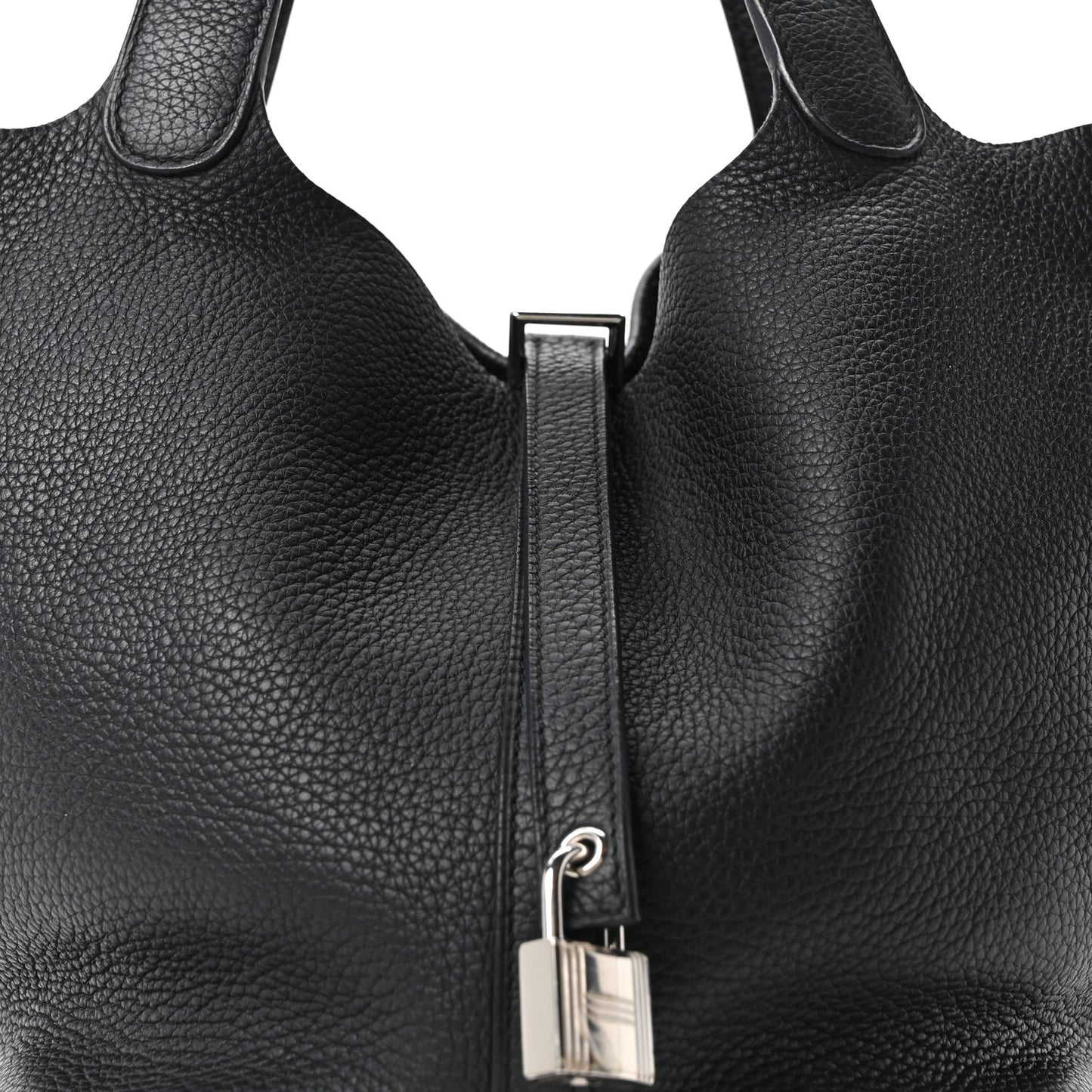 Taurillon Clemence Picotin Lock 22 MM Black