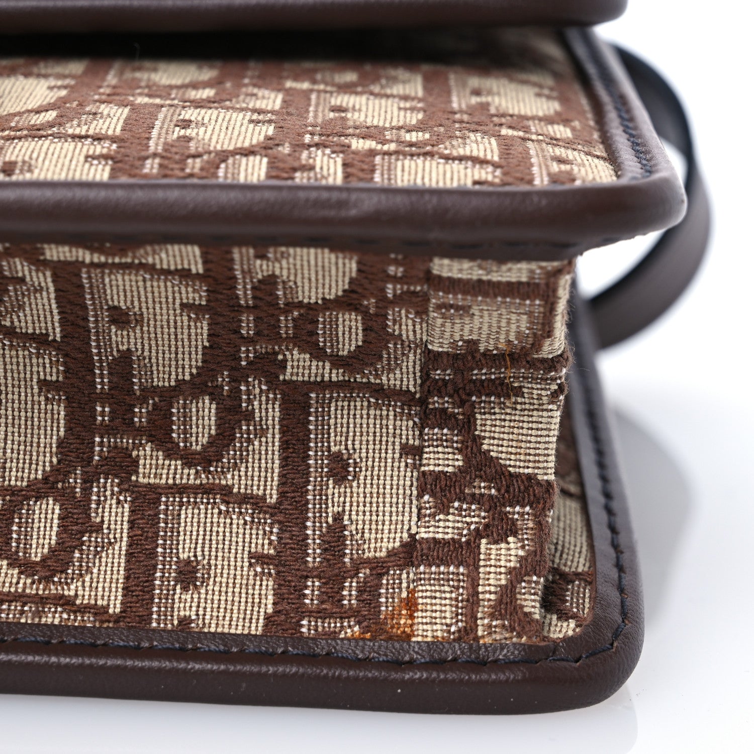 Christian Dior Oblique 30 Montaigne Flap Bag Brown 11 of 11