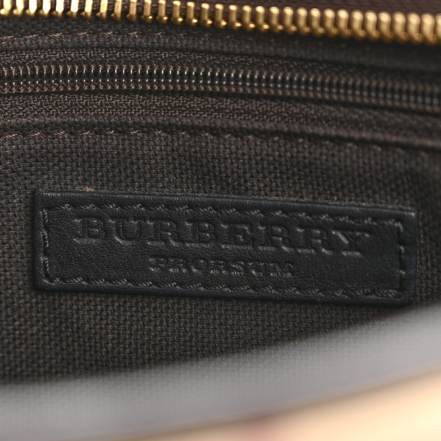 Burberry Haymarket Check Knot Shoulder Bag Chocolate 6 of 16