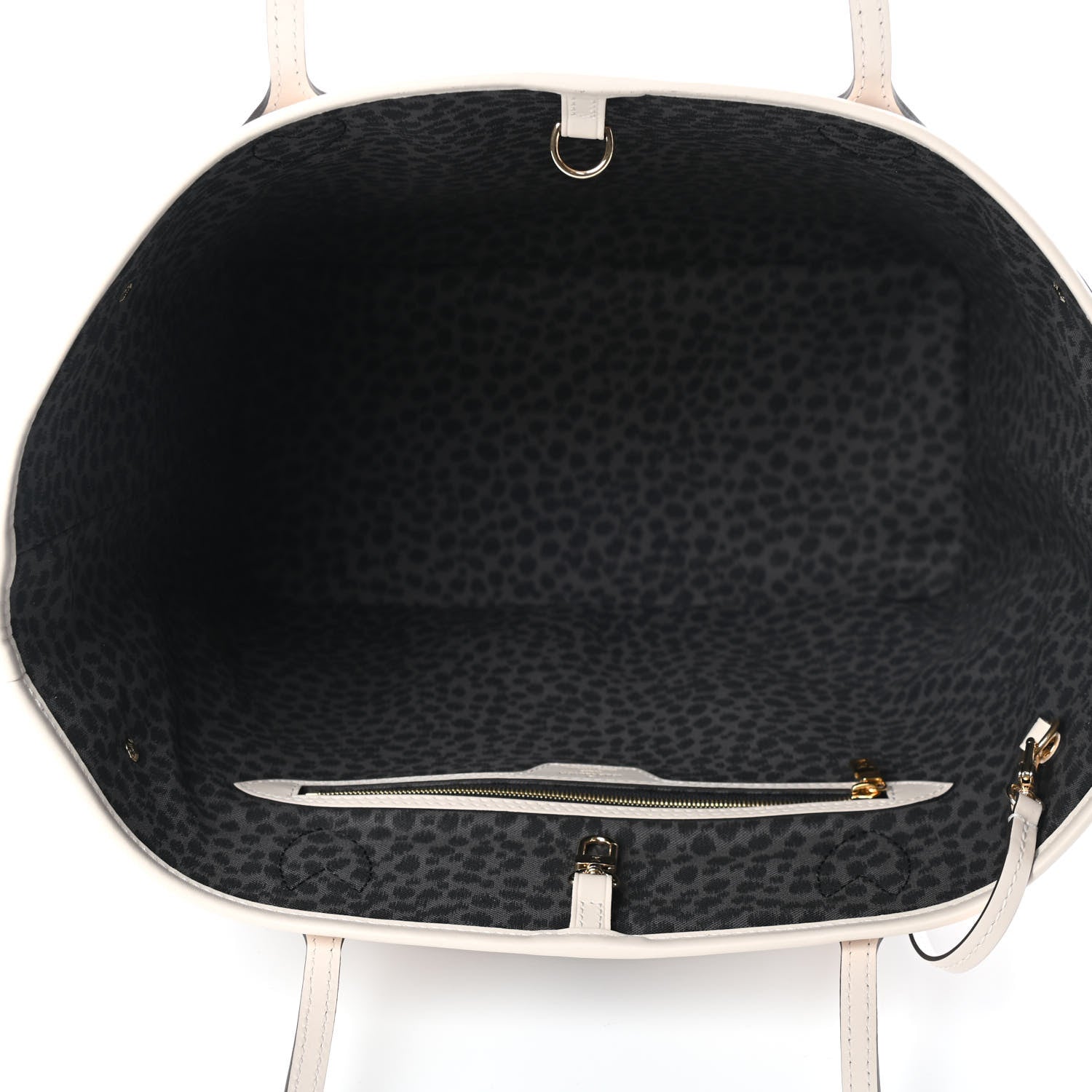 Louis Vuitton Monogram Giant Wild At Heart Neverfull MM Creme 4 of 4