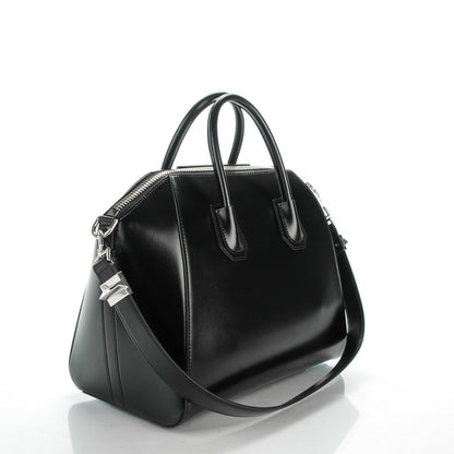Givenchy Shiny Lord Calfskin Medium Antigona Black 3 of 7