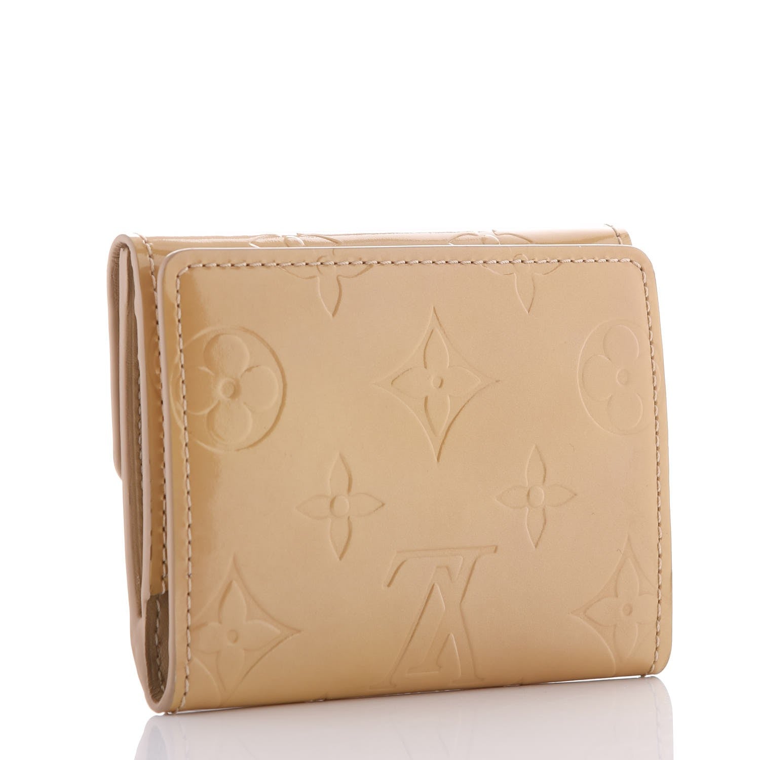 Louis Vuitton Vernis Ludlow Wallet Beige 3 of 7