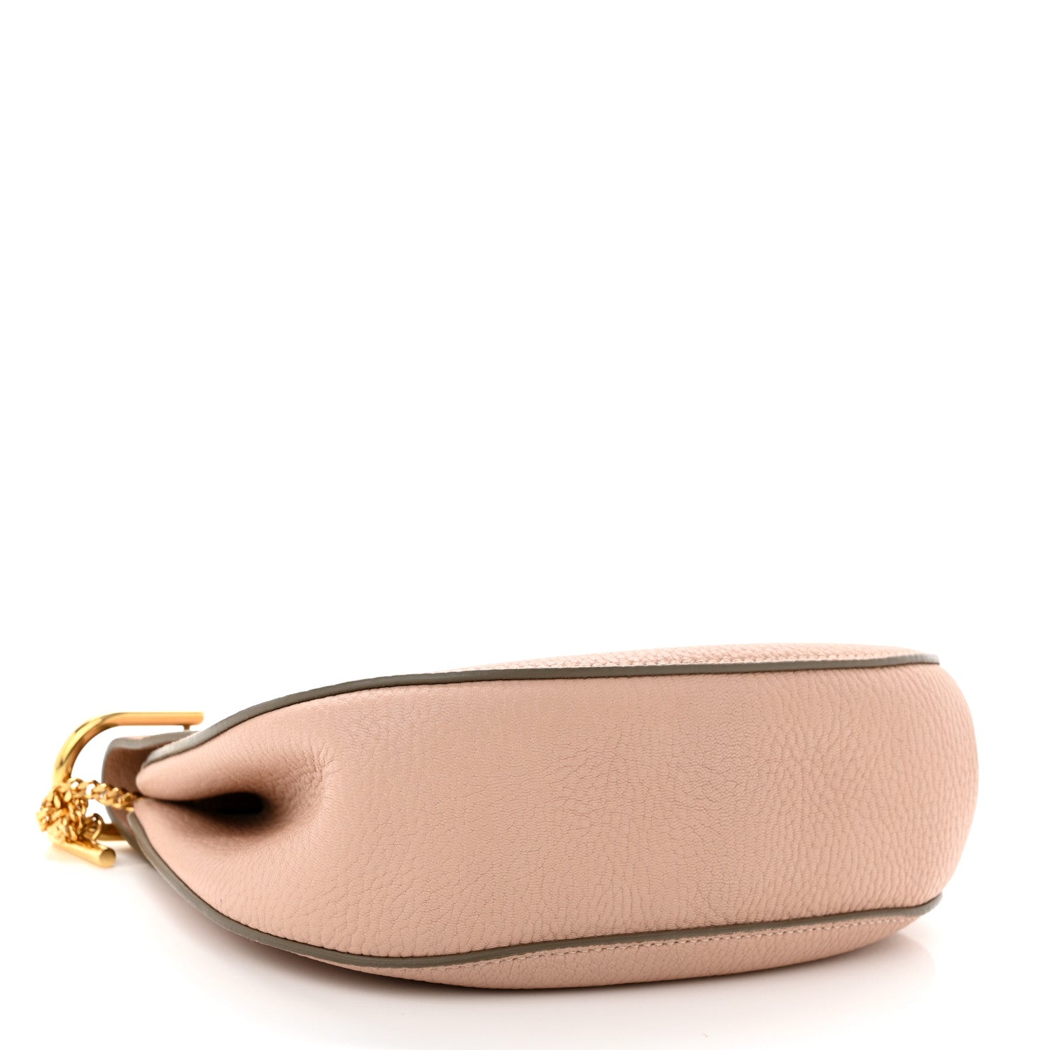 Chloe Grained Lambskin Drew Shoulder Bag Cement Pink 3 of 12