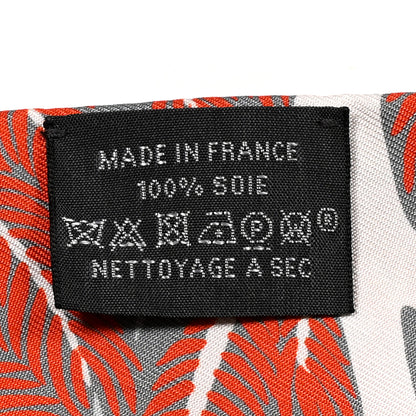 Hermes Silk Le Charme D Orphee Twilly Gris Acier Rose Poudre 3 of 5