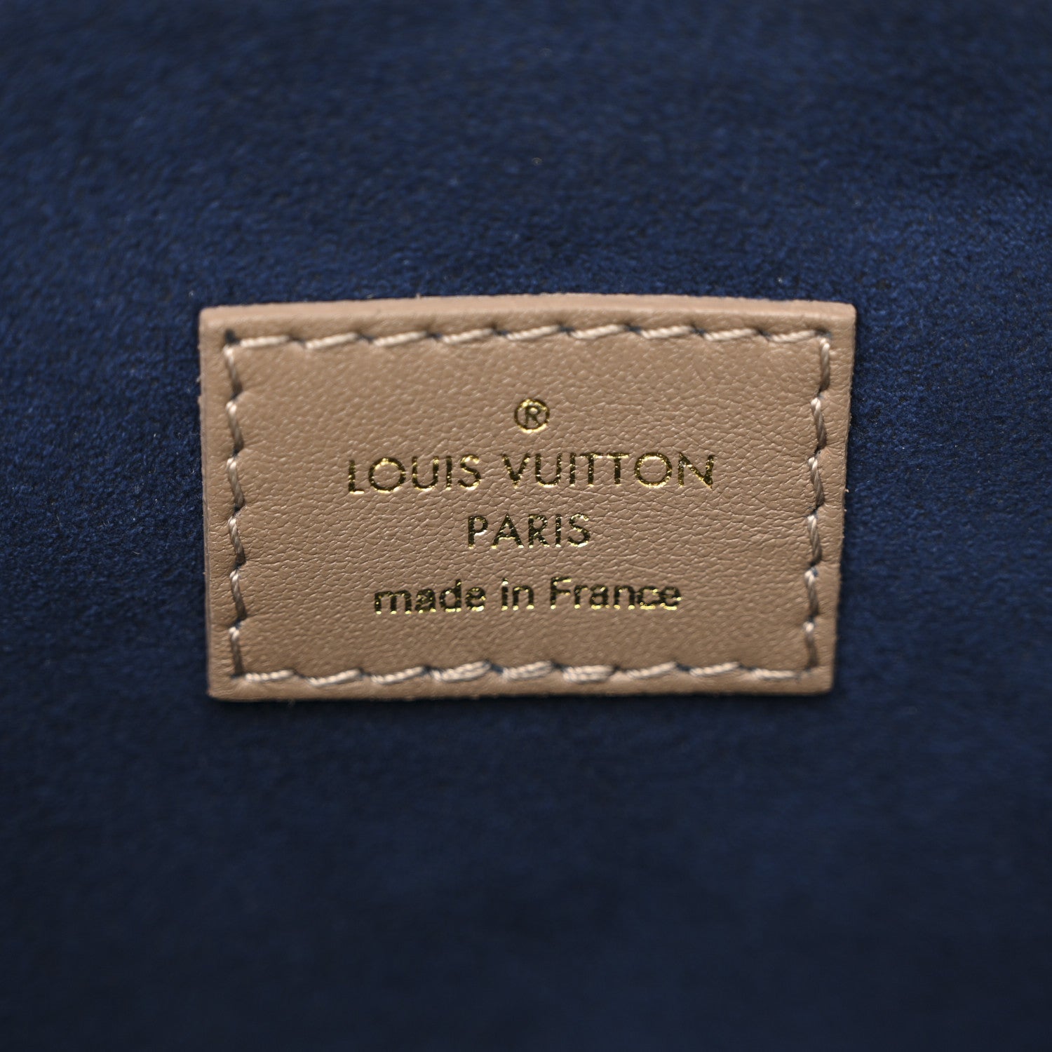 Louis Vuitton Lambskin Embossed Monogram Coussin MM Taupe 6 of 12