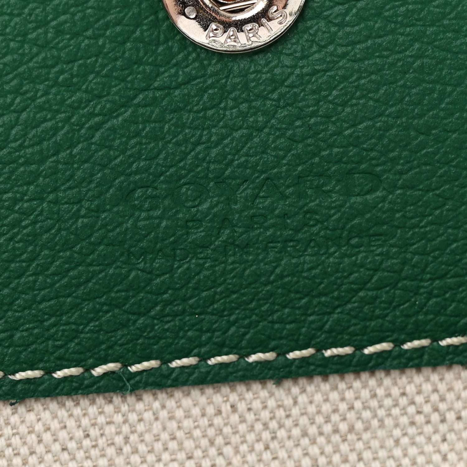 Goyard Goyardine Saint Louis PM Green 8 of 12