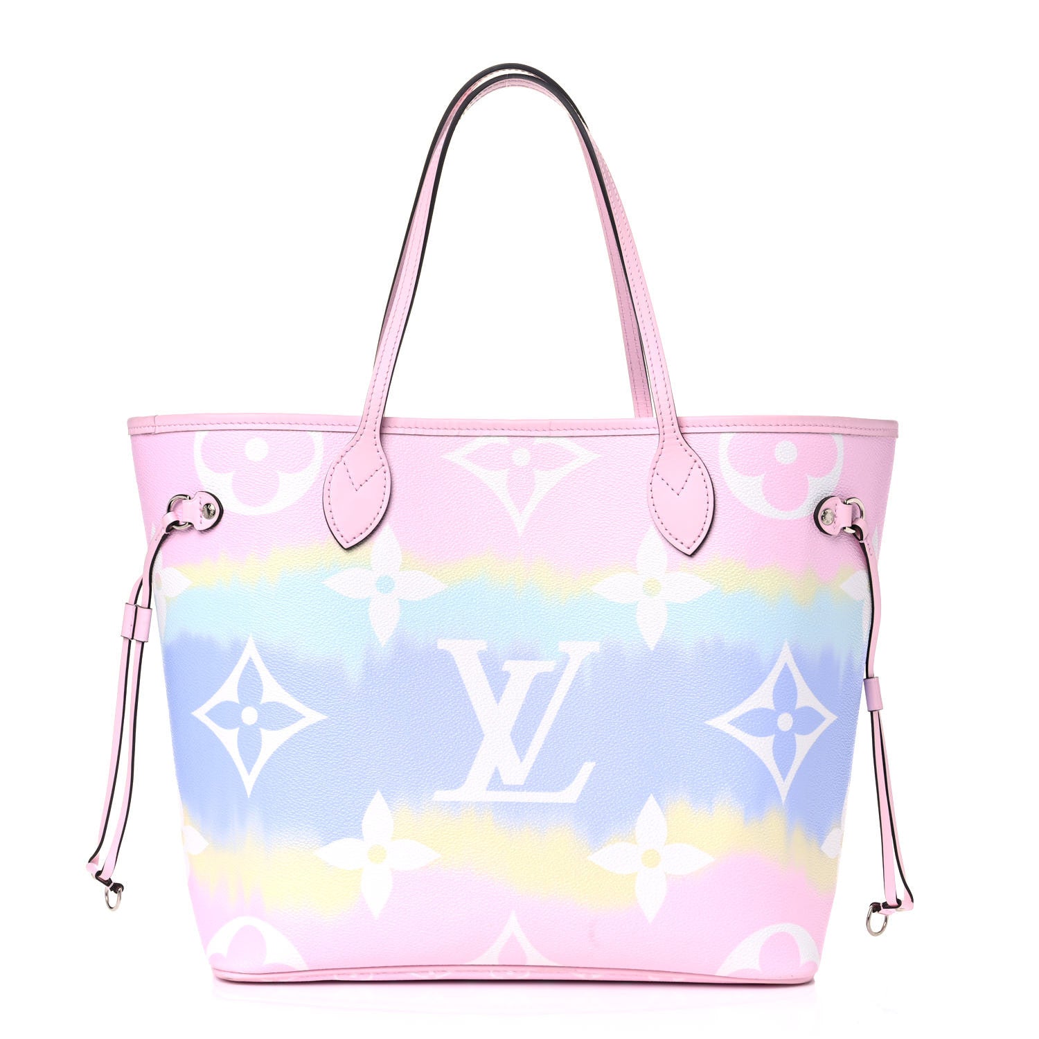 Louis Vuitton Monogram Escale Neverfull MM Pastel 3 of 16