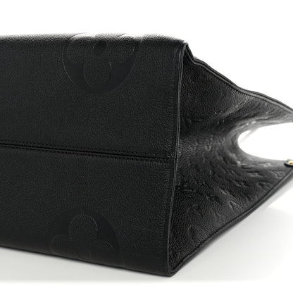 Louis Vuitton Empreinte Monogram Giant Onthego GM Black 9 of 9