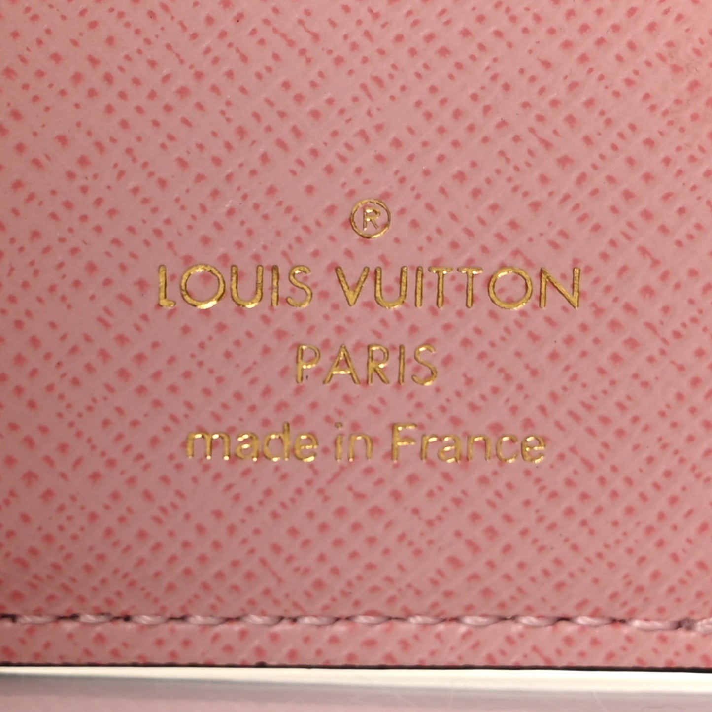 Damier Ebene Zoe Wallet Rose Ballerine