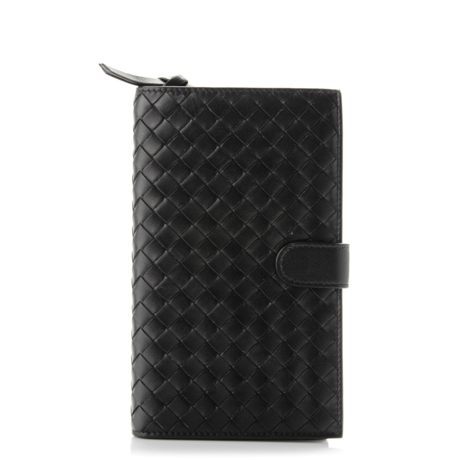Bottega Veneta Nappa Intrecciato Continental Wallet Black 1 of 8