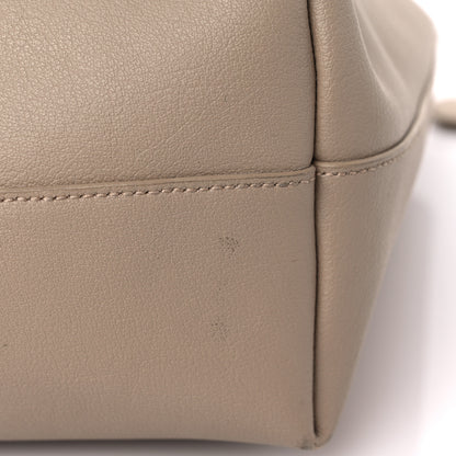Saint Laurent Calfskin Large Shopping Tote Dark Beige 19 of 22