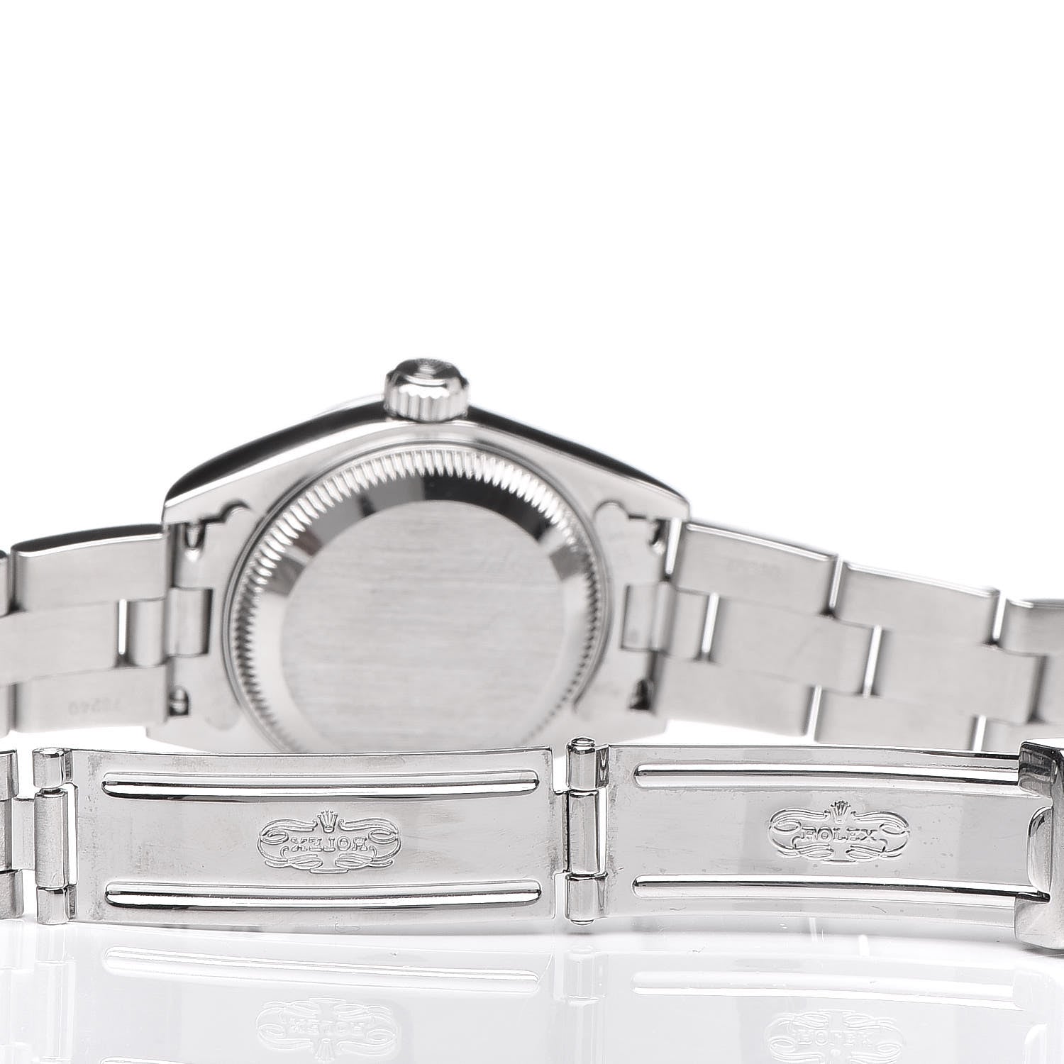 Rolex Stainless Steel 26mm Oyster Perpetual Date Watch Silver 79160 5 of 8