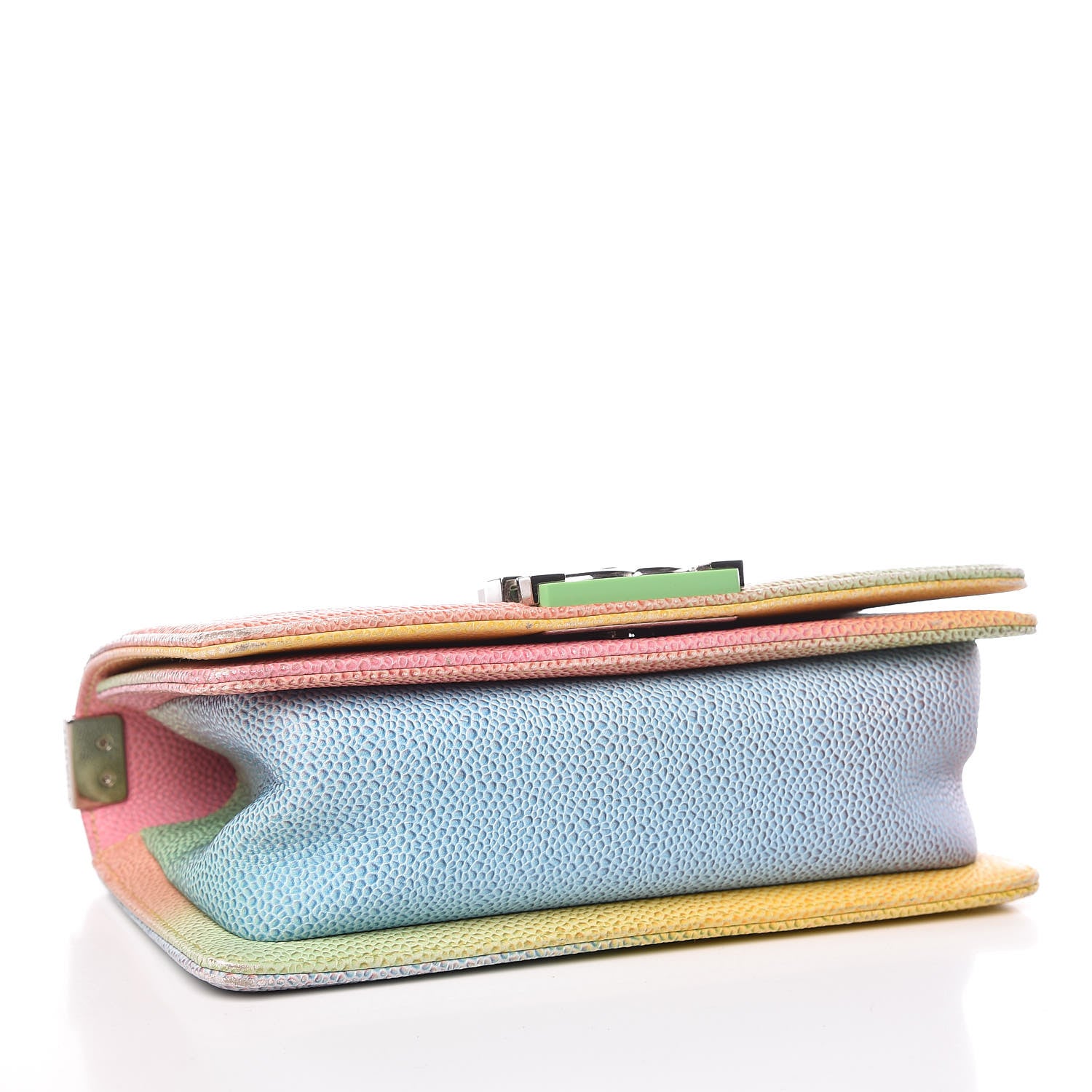 Chanel Caviar Quilted Small Cuba Rainbow Boy Flap Multicolor 4 of 13