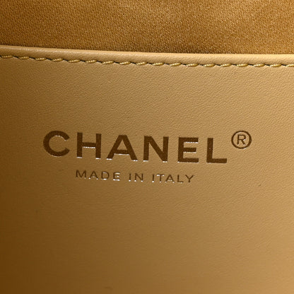 Chanel Metallic Aged Calfskin Quilted Mini Chanel 25 Handbag Gold 5 of 10
