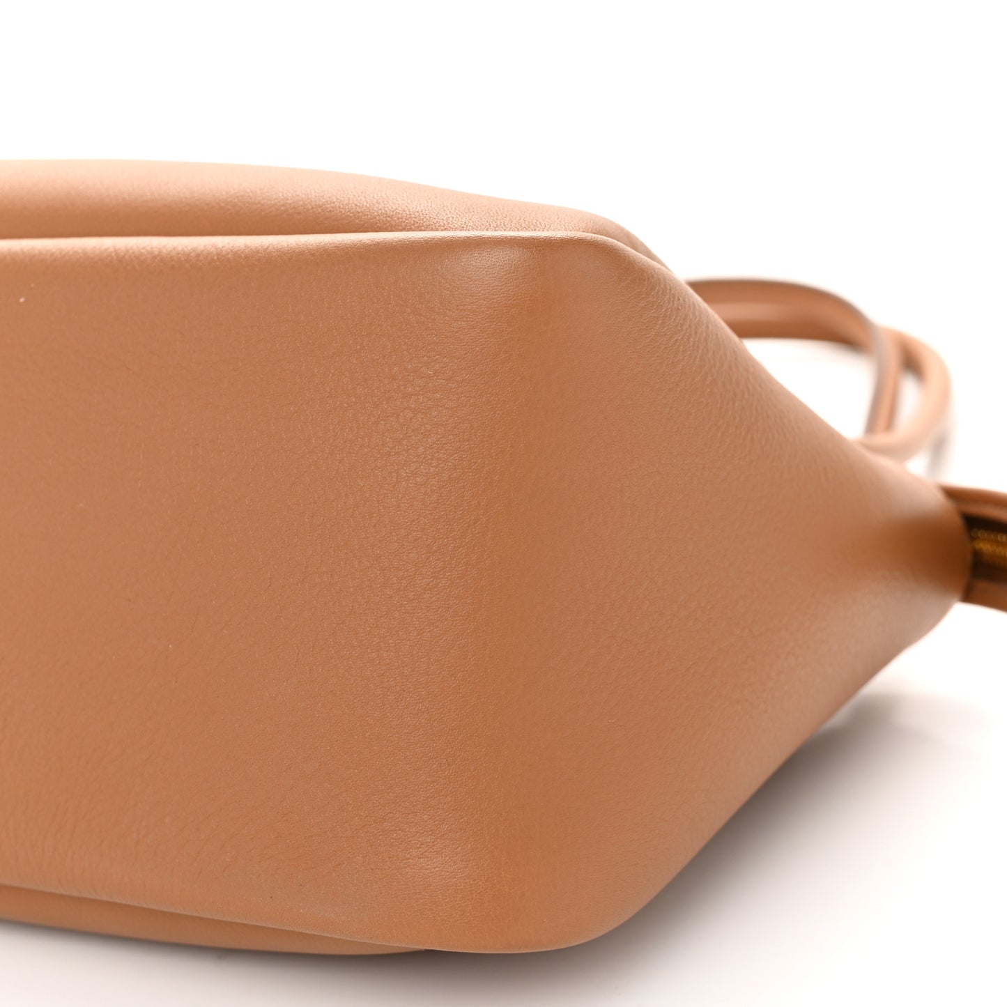 Calfskin Medium Shoulder Bag Caramel