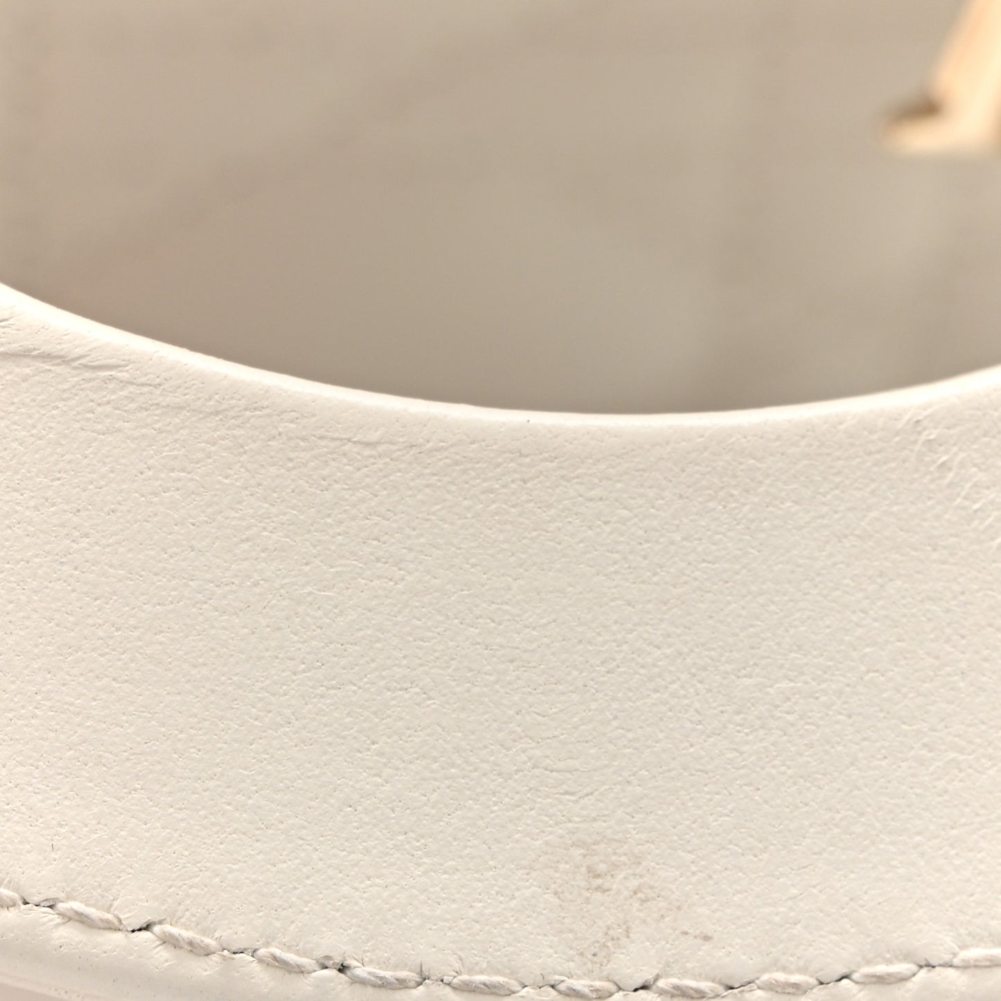 Lambskin Cannage Mini Lady Dior White