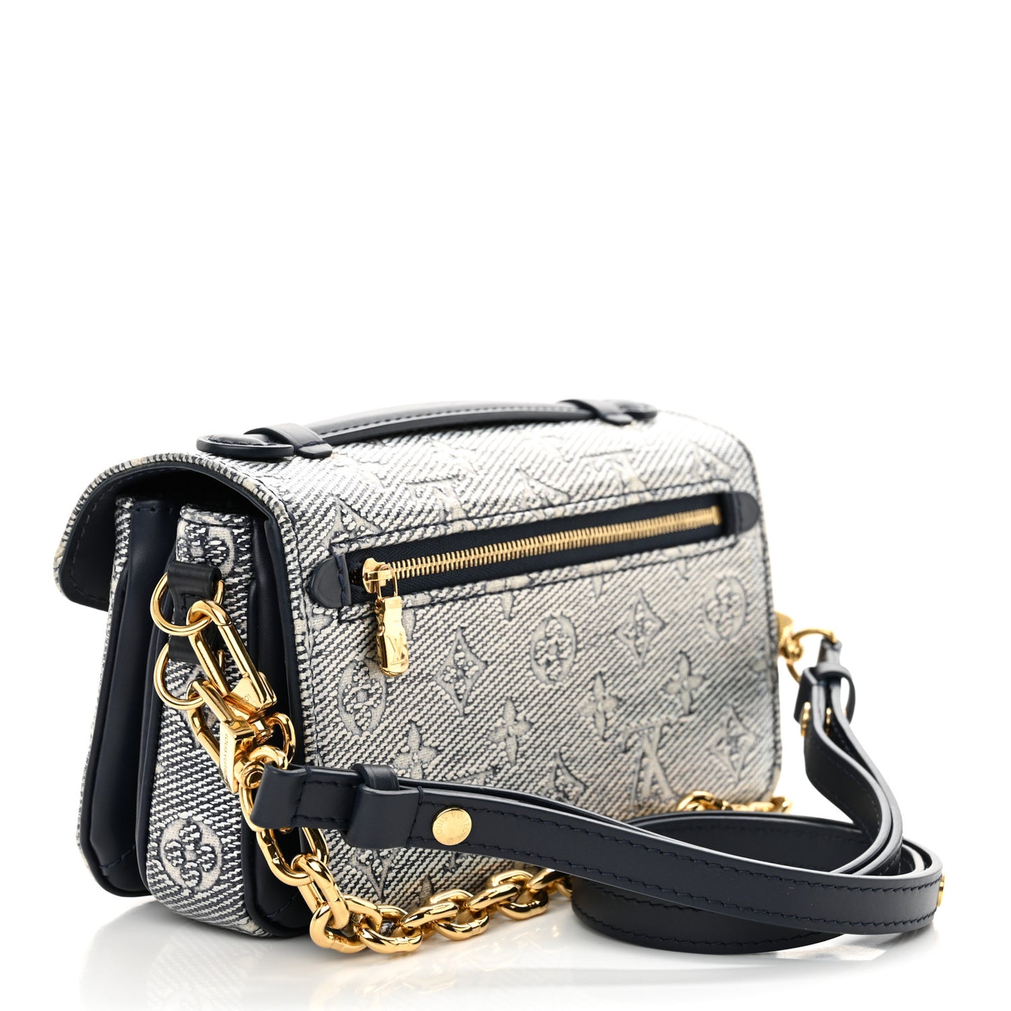 Monoglam Pochette Metis East West Blue