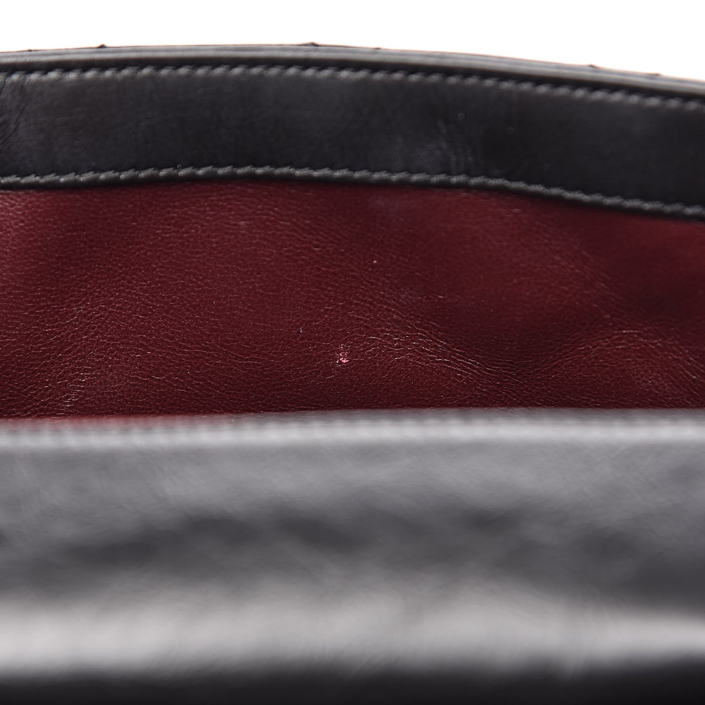 Aged Calfskin Quilted 2.55 Reissue Mini Hanger Flap Black