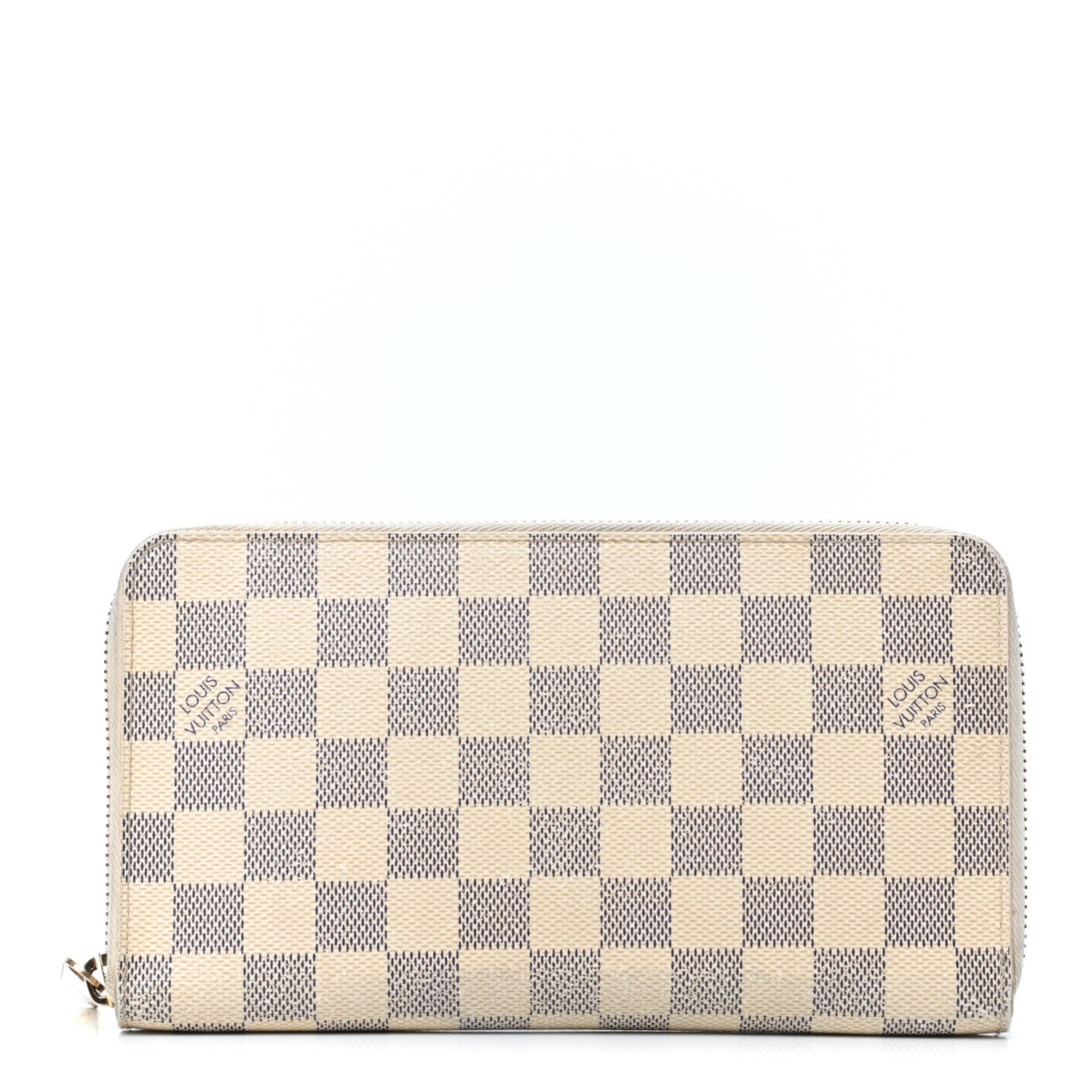Louis Vuitton Damier Azur Zippy Organizer Wallet 1 of 12