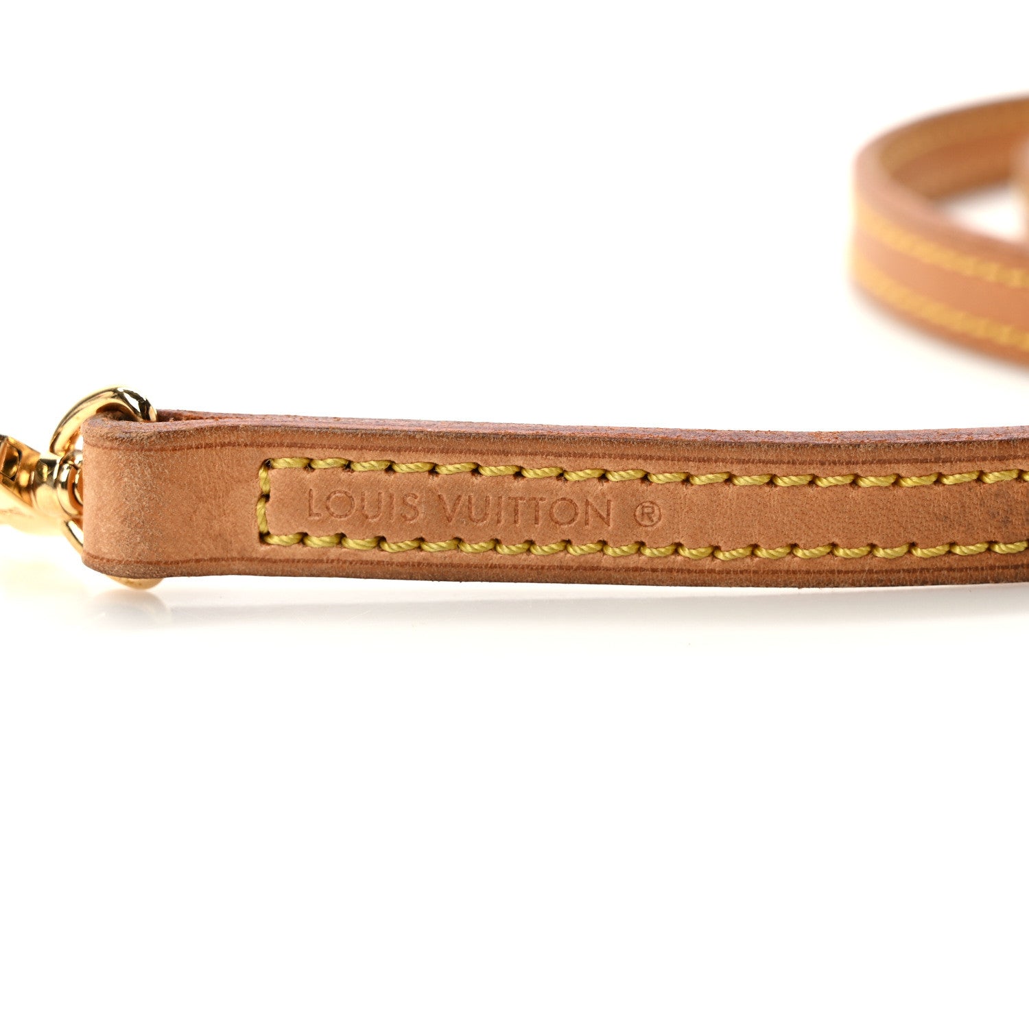 Louis Vuitton Vachetta 12mm Long Shoulder Strap 3 of 5
